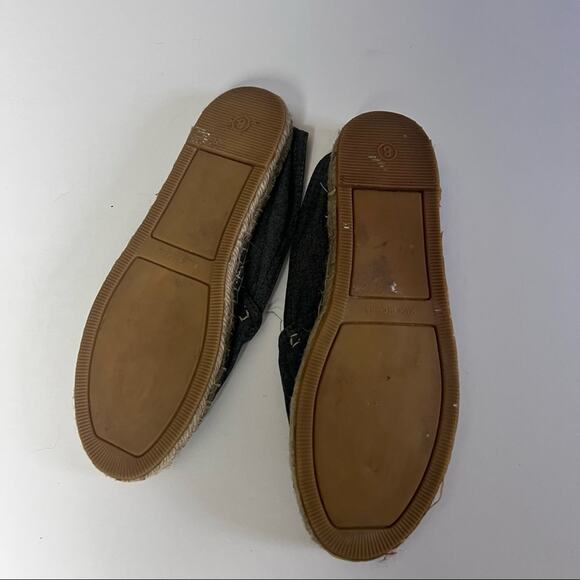 Old Navy Women’s Two Pairs of Canvas Slip On Flats Red and Blue Sz 8 - Picture 7 of 13